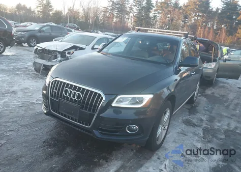 2017 Audi Q5 2.0T Premium из США, поврежденный, VIN WA1L2AFP8HA012589